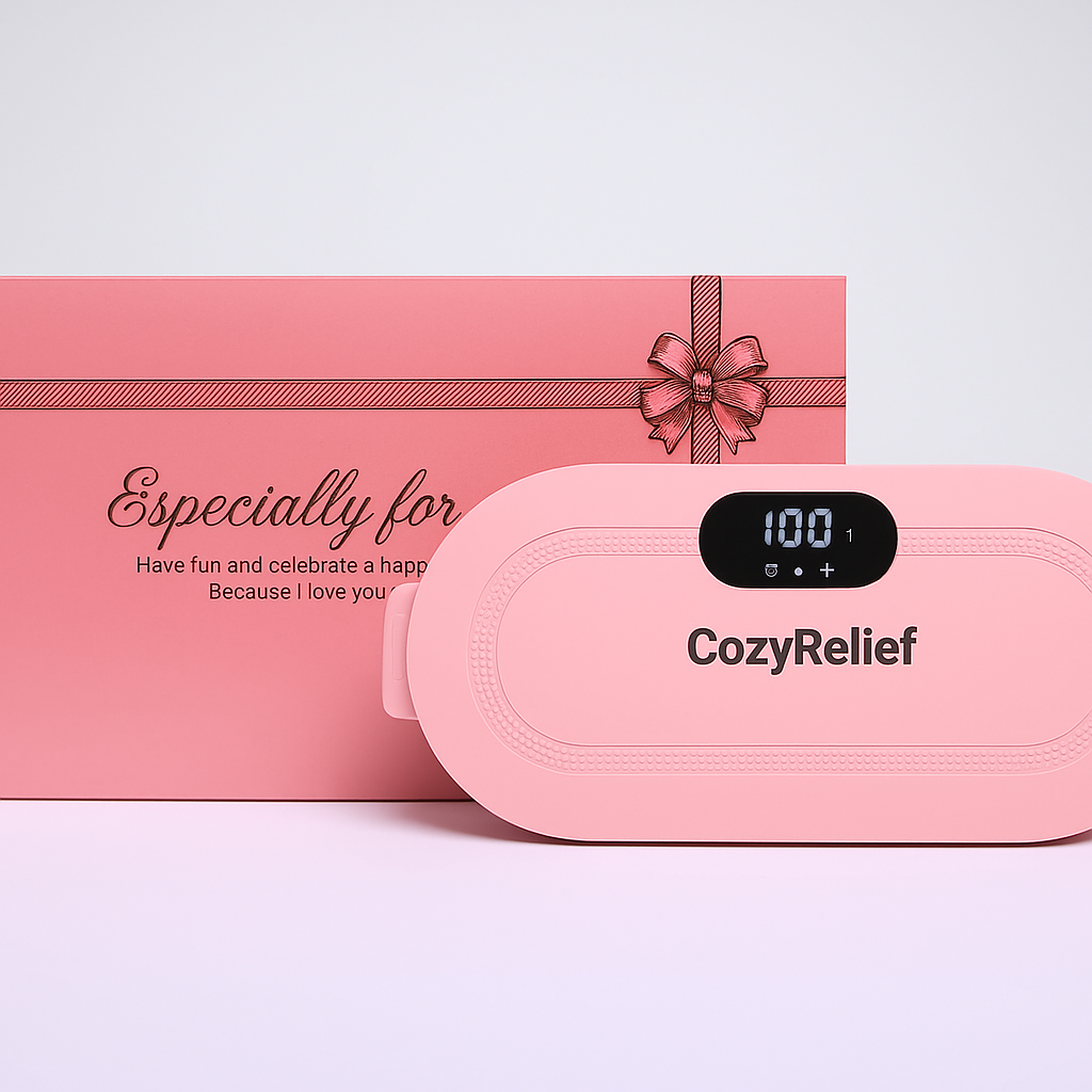CozyRelief Cordless Heating Pad - Menstrual Relief